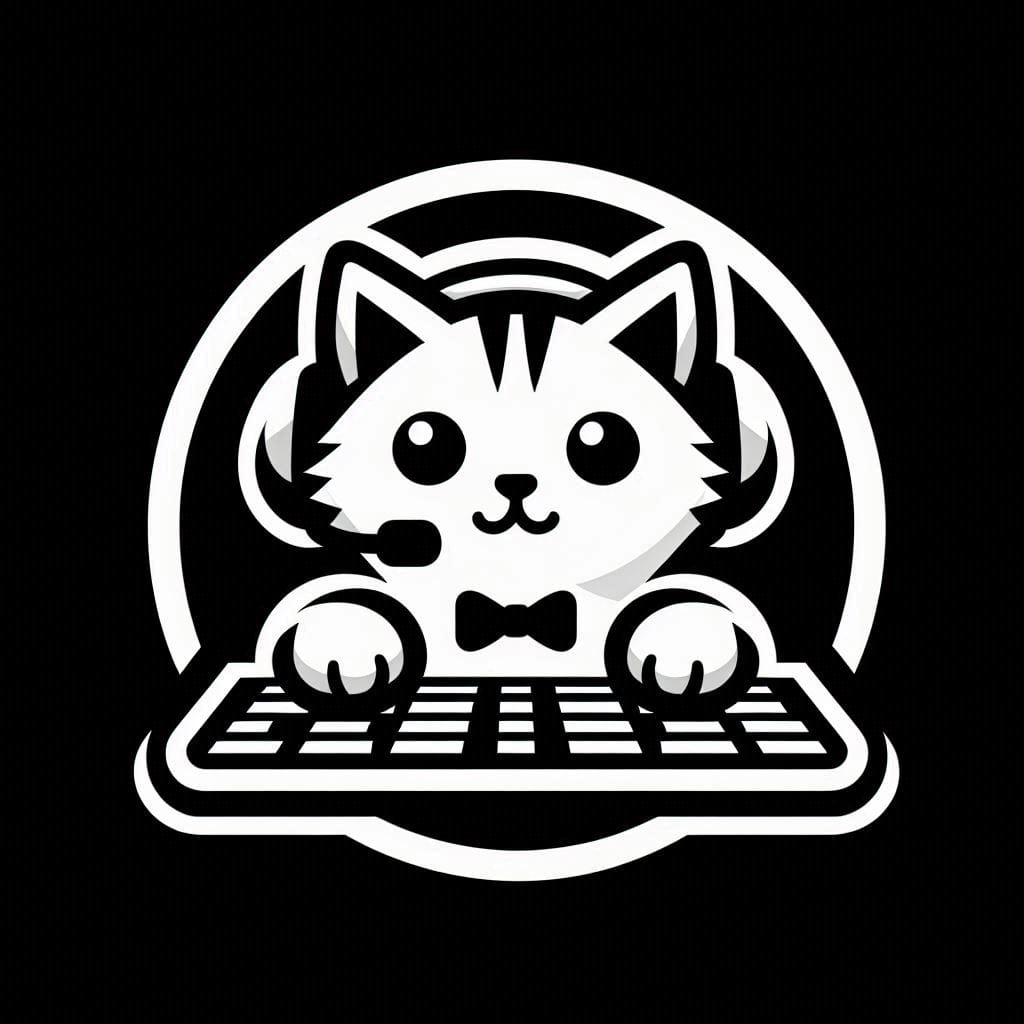 Cats on Keyboard Logo